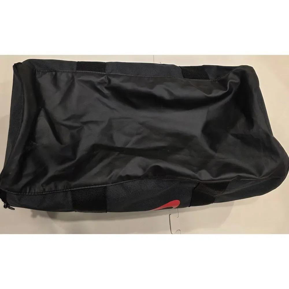 NWT Nike black duffel bag with the BHM1 logo